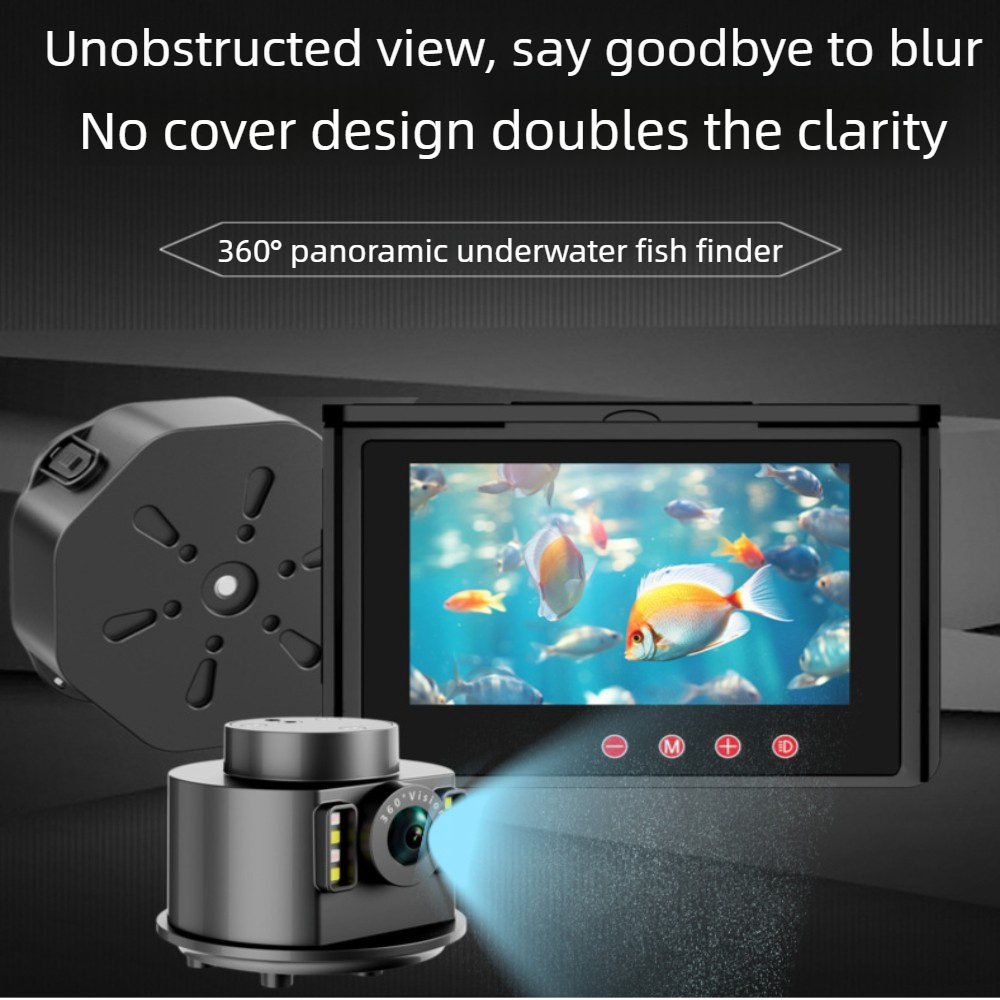 360° No-Cover Rotating Fish Fi - Fishing Depth Finder 评论和价格