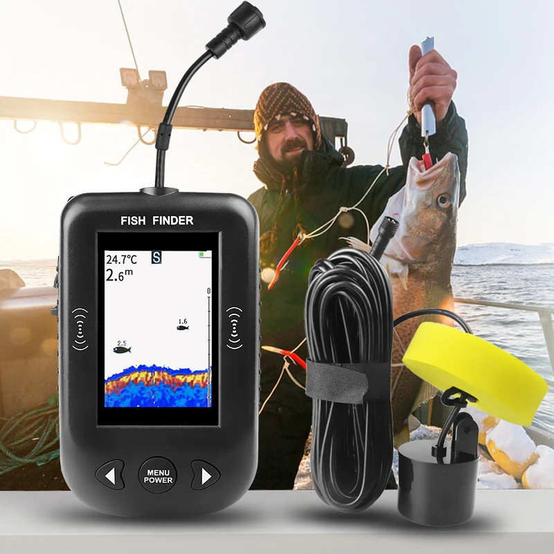 Erchang XF03 Fish Finders 45 D - Fishing Depth Finder 评论和价格