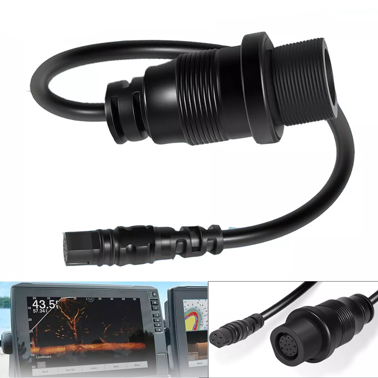 1852081 MKR-DSC-12 Adapter Cab - Fish Finder Cable 评论和价格