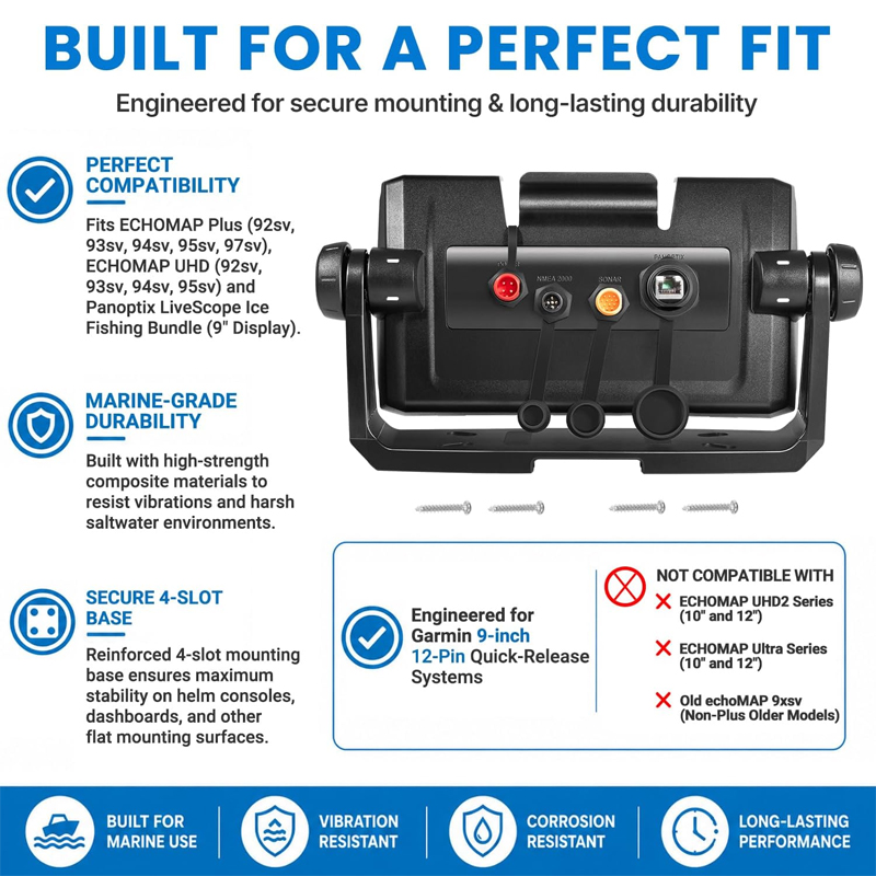 Bail Mount with Quick-Release  - Fish Finder Mount 评论和价格