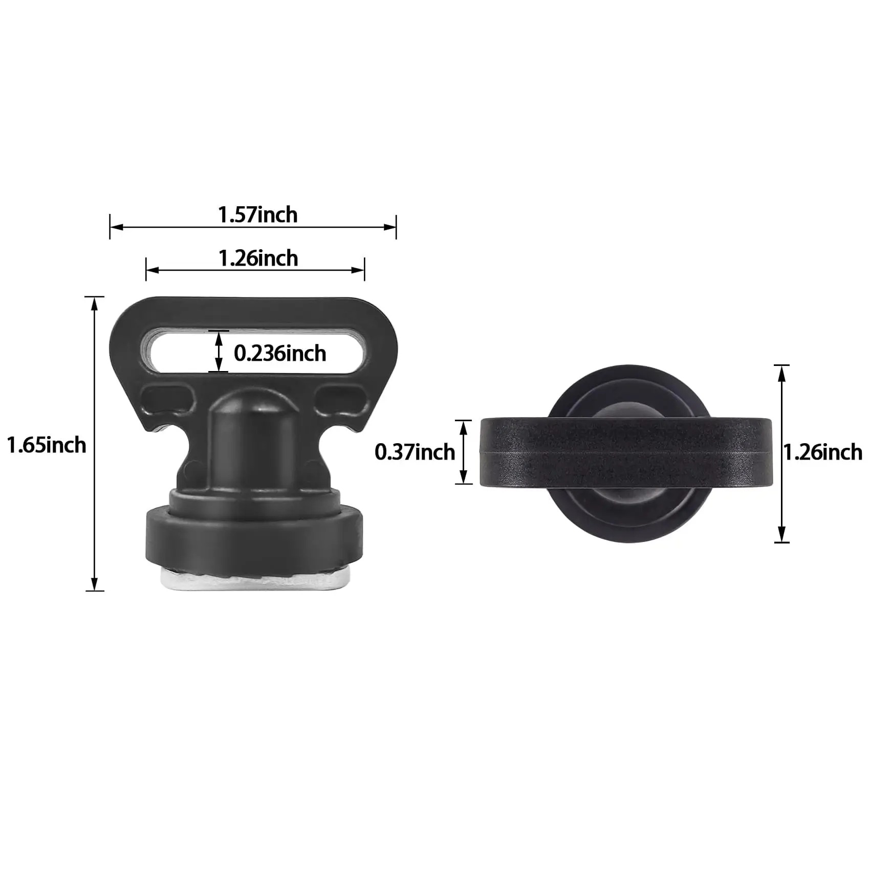 Kayak Track Tie Down Anchor Mo - Fish Finder Mount 评论和价格