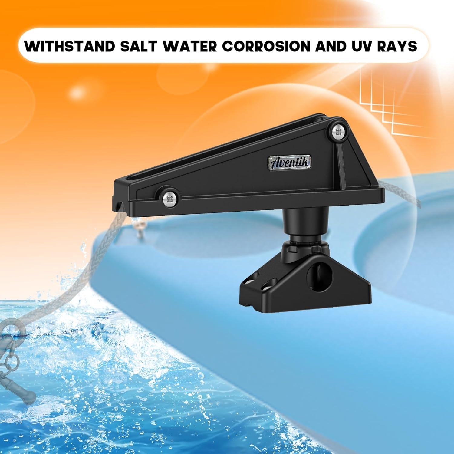 Kayak Anchor Lock System with  - Fish Finder Mount 评论和价格